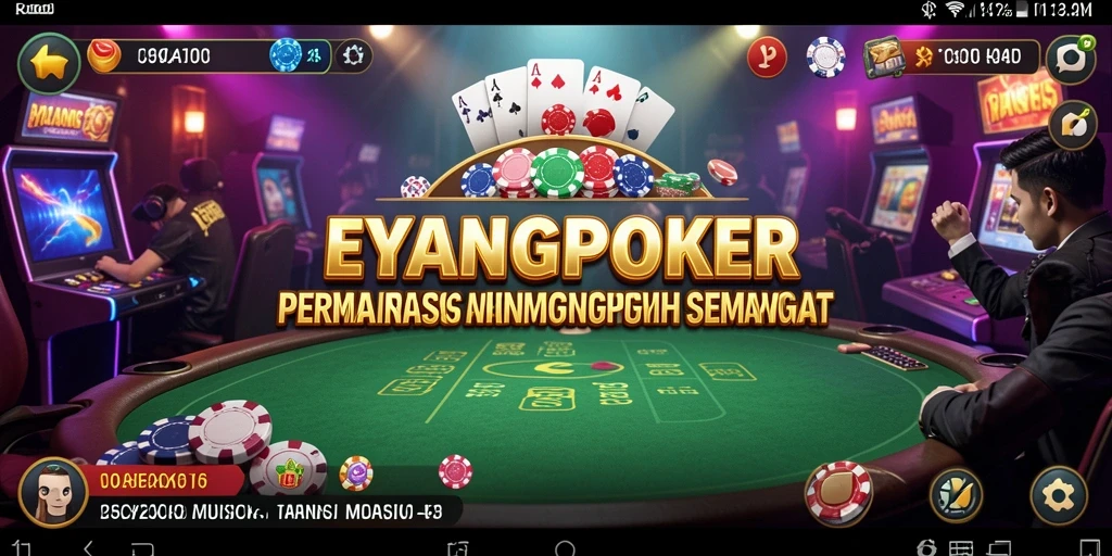 Tampilan gameplay interaktif yang penuh ritme dan musik.