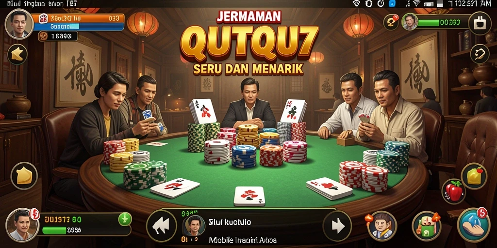 Screenshot utama JUTA7 menampilkan gameplay yang seru dan interaktif.