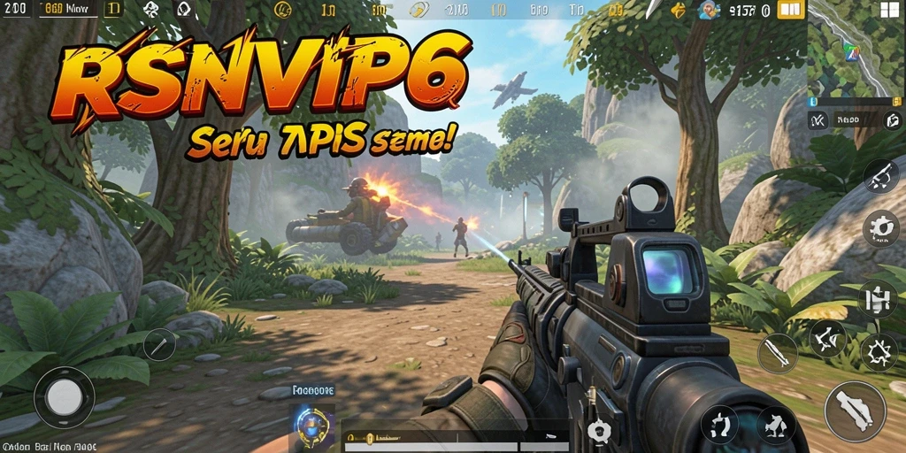 Tampilan utama gameplay RSNVIP6 yang menarik dan seru.