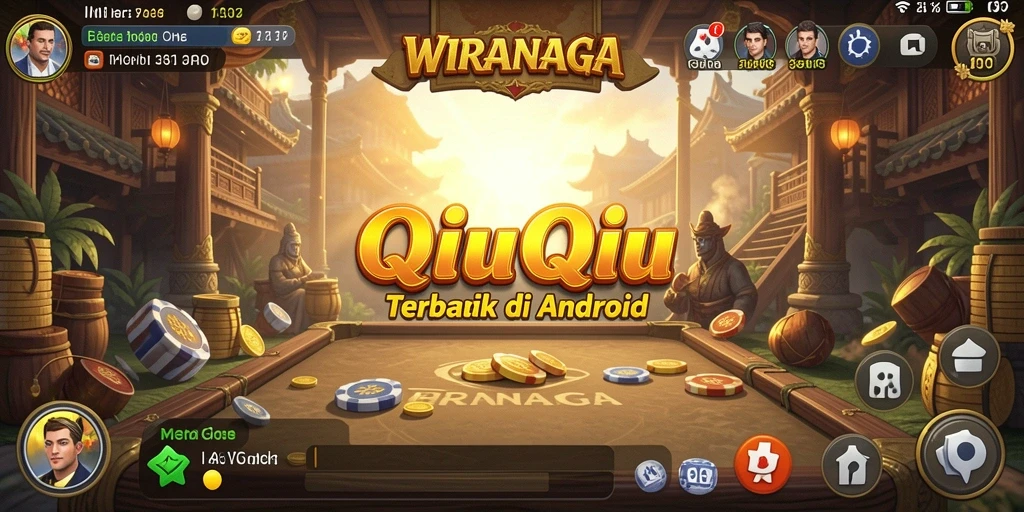 Screenshot gameplay QiuQiu WIRANAGA yang seru.